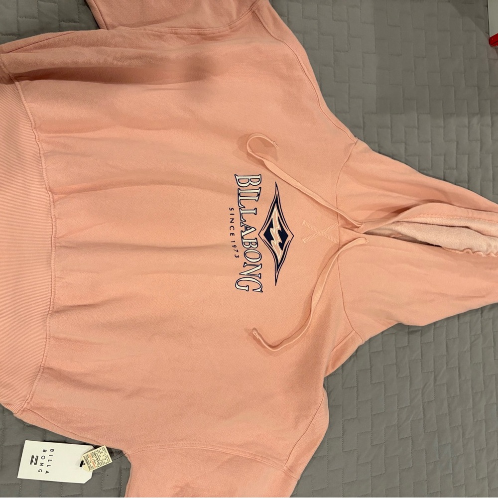 Billabong Peach Hoodie for Women NWT